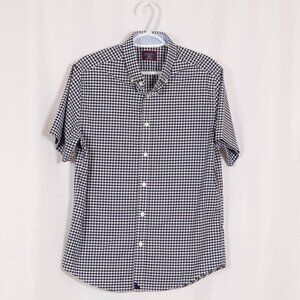 UNTUCKIT Gingham Button Down Shirt M